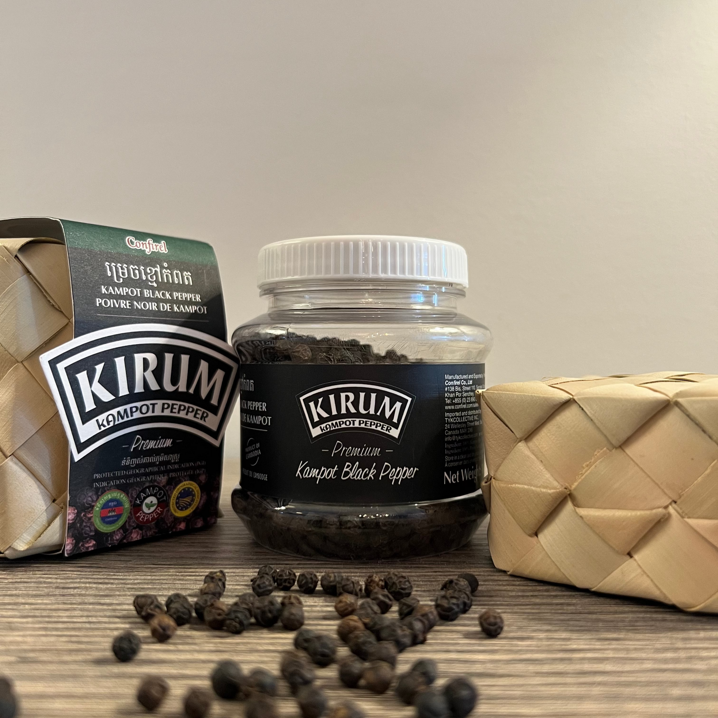 Black Kampot Pepper - 100g