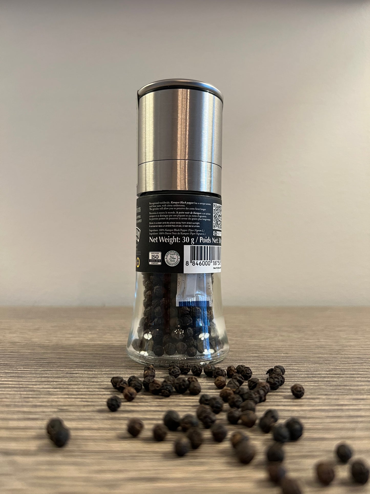 Black Kampot Pepper - 30g