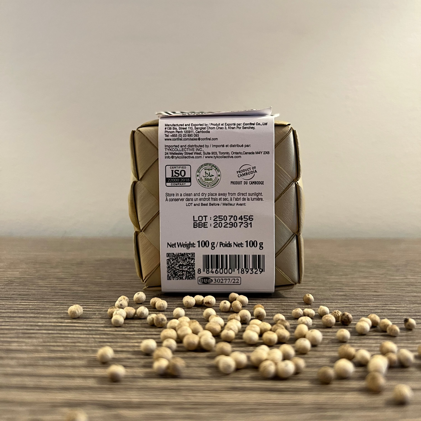 White Kampot Pepper - 100g