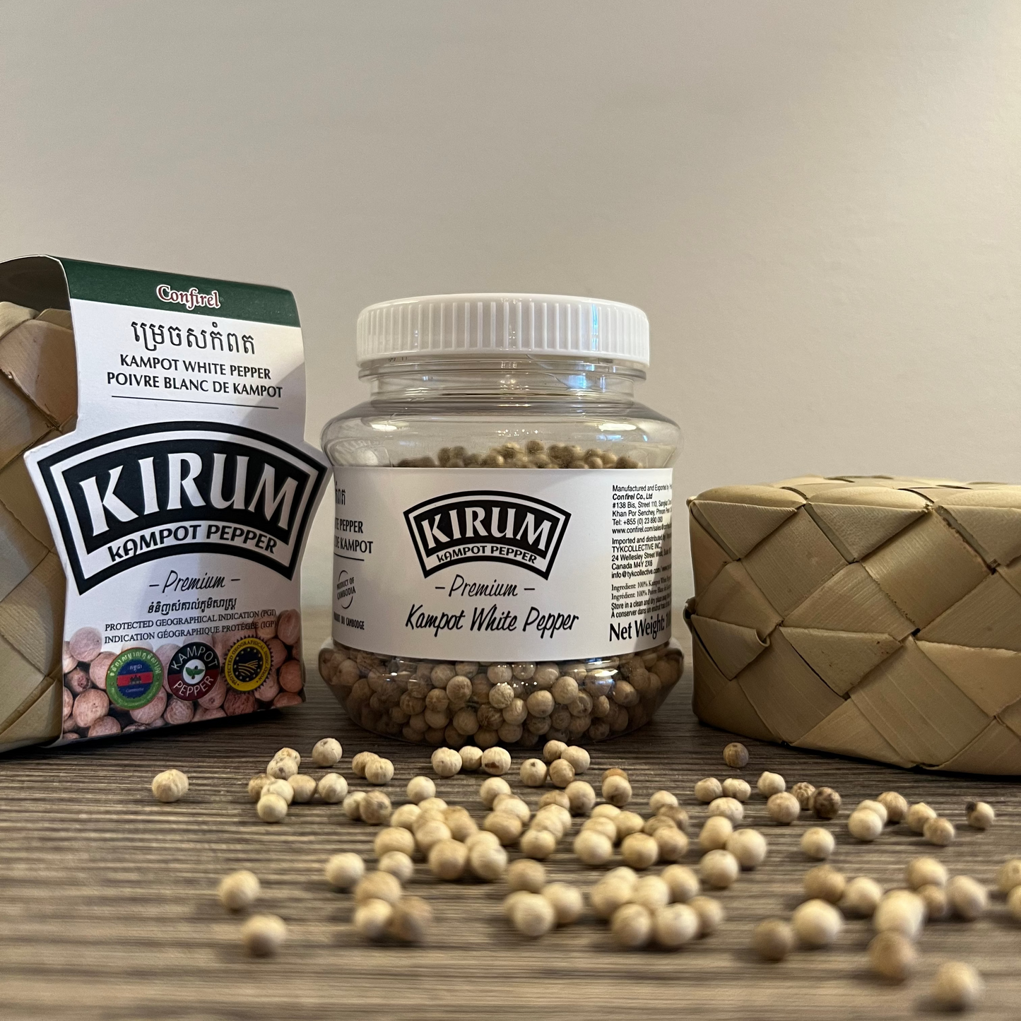 White Kampot Pepper - 100g