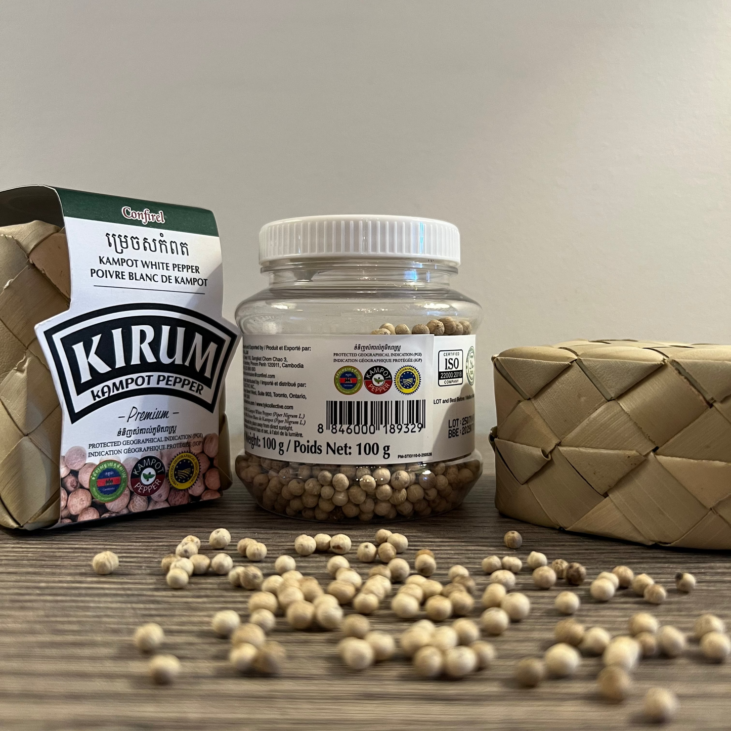 White Kampot Pepper - 100g
