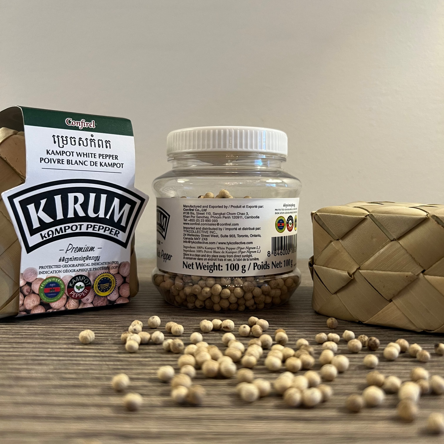 White Kampot Pepper - 100g