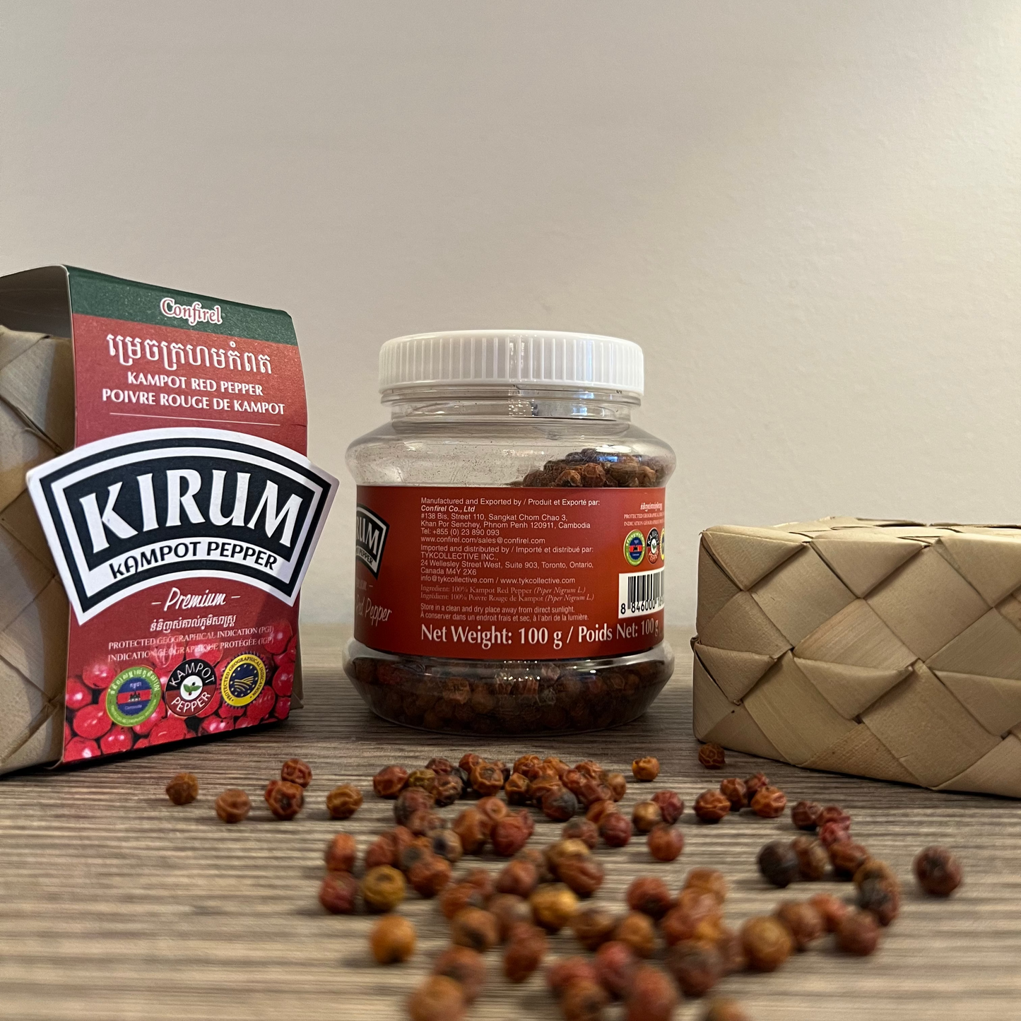 Red Kampot Pepper - 100g